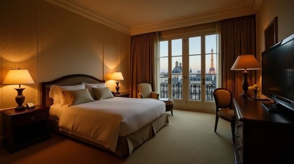 Une chambre d'hôtel à Paris 75006, un séjour unique près des Jardins