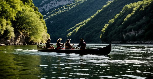 Vivez des descentes canoë inoubliables avec pirates en ardèche !